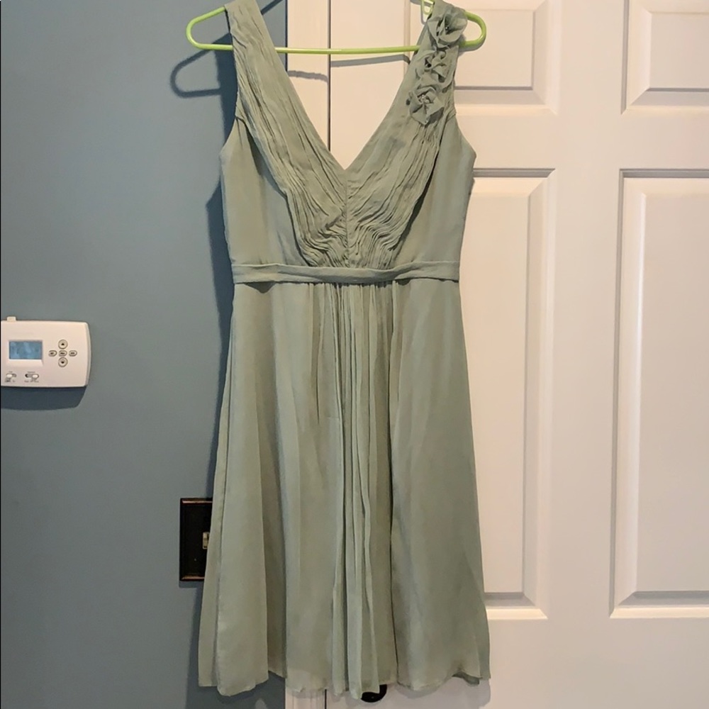 J crew sea foam dress